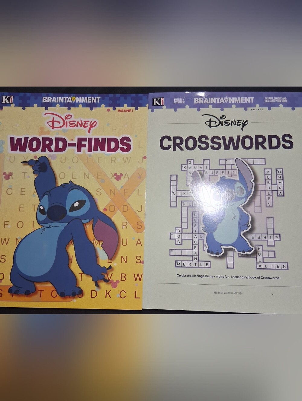 Set Of 2 Disney Stitch Activity Books